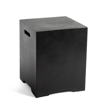 Brummitt 16'' Square Fiber Cast Concrete Propane Tank Cover