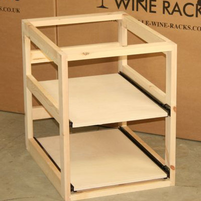 Duke 24 Bottle Floor Wine Bottle Rack