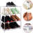 4-Tier Stackable Small Shoe Rack, Lightweight Shoe Shelf Storage Organizer For Entryway, Hallway And Closet-860216138-860216151