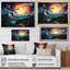 «Dreamy Mountain Scenery At Night II», art mural paysage d'hiver-1233070269-1233070213
