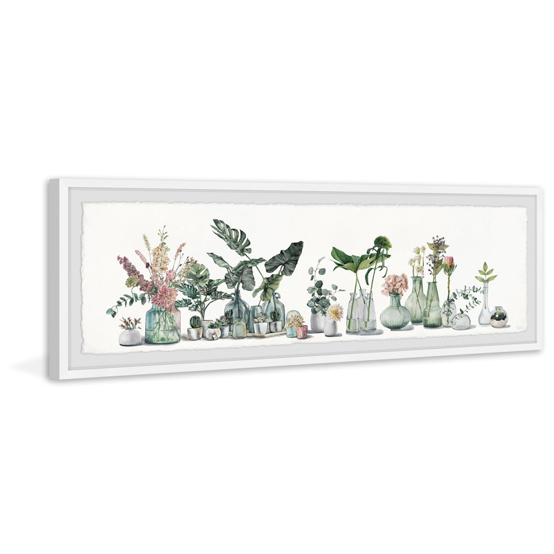Ornamental Jungle by Parvez Taj - Single Picture Frame Painting, 38cm H x 114cm W