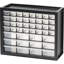 Caisse en plastique 44 tiroirs