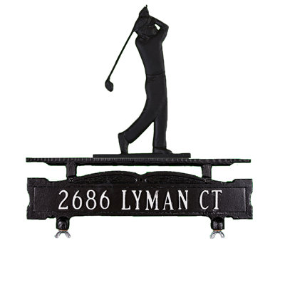 1-Line Mailbox Sign