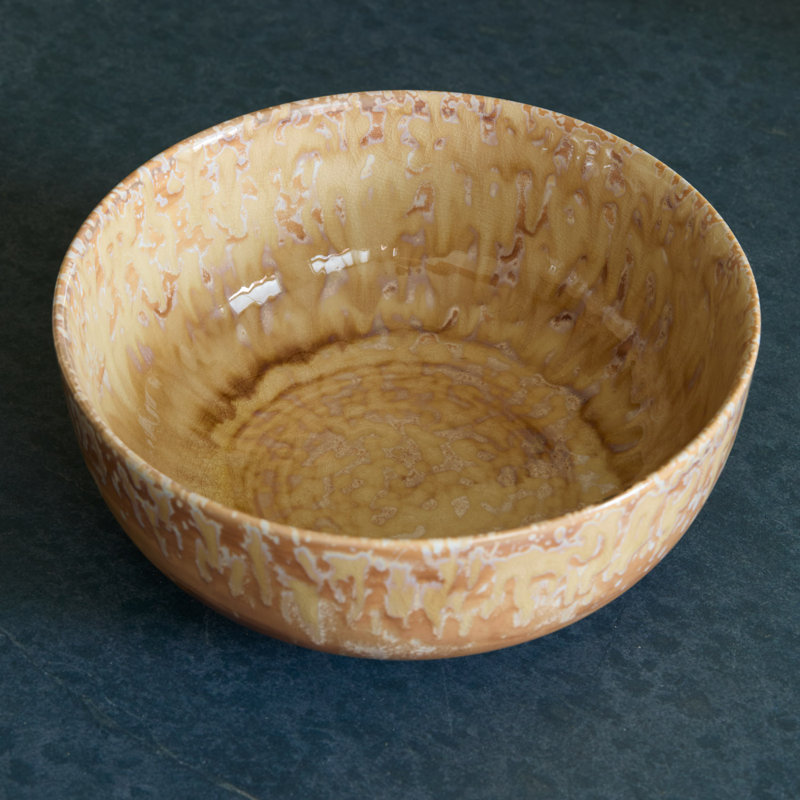 Hanami Stoneware Serving Bowl, Beige