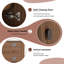 Meuble-lavabo flottant simple 18,5 po avec plateau en résine-1043558264