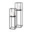 Devi 2 Piece Metal Tabletop Hurricane Set