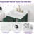 Cholena 24 Inch Bathroom Vanity With Single Sink-76252460-76252462