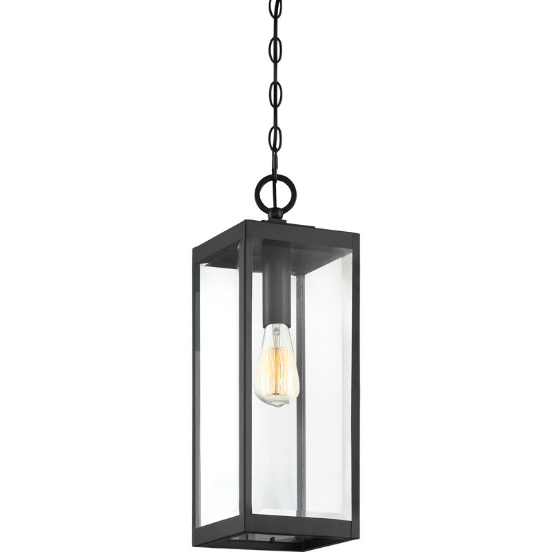 Westover 1-Light Earth Black Mini Pendant Light