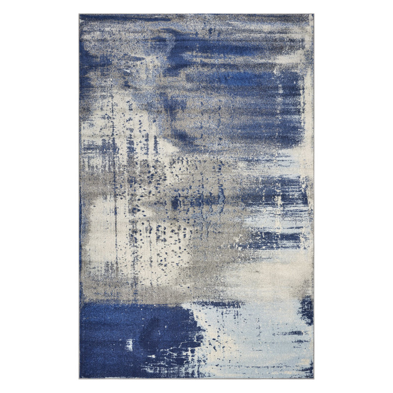 Tapis bleu Ice Ice