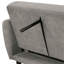 Contemporain convertible en canapé-lit gris 1Pc-243086955