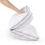 Oreiller en duvet et plumes d'oie grise-819221652