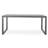 Iorio Rectangular Metal Outdoor Dining Table , 70'' in. W 35'' in. D-648181236