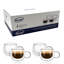 Tasses à espresso en verre borosilicaté à double paroi Bacimi 3,5 oz / 100 ml
