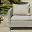 140cm Wide Straight Patio Sofa
