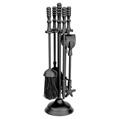 Steel Fireplace Tool Set