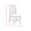 Ensemble de table de salle à manger 6 pièces Halethorpe, 4 chaises d'appoint et banc Pew