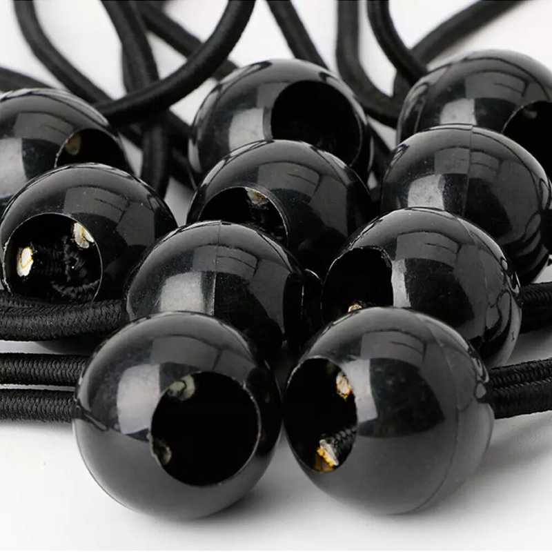 25 pièces de sangles noires 6 "