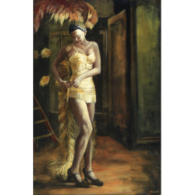 Backstage Print Canvas