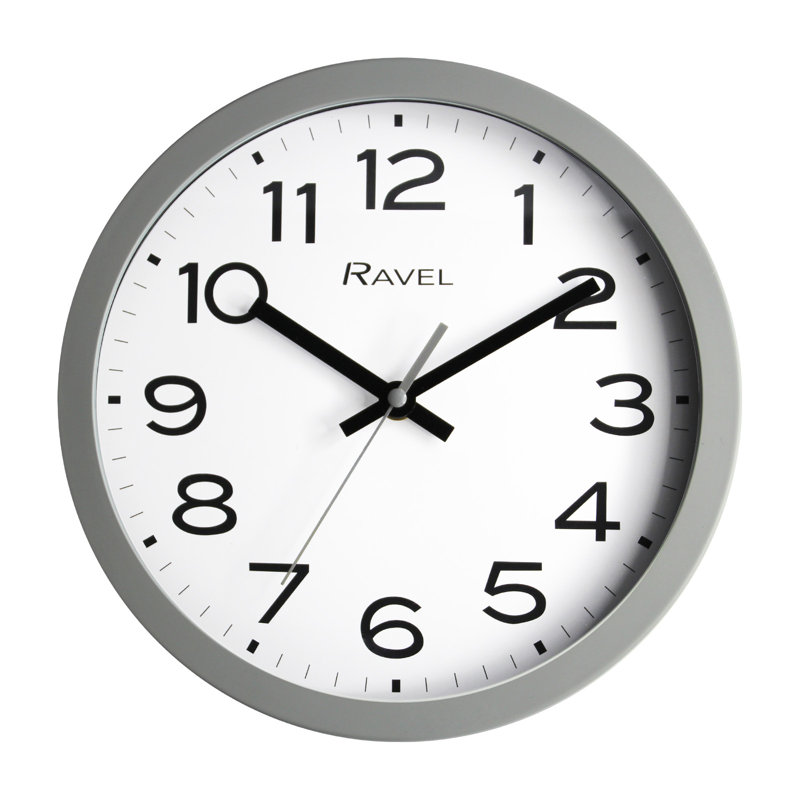 Wall Clock, Grey