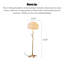 Lampe sur pied Nordic Creative