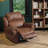 Faulks Manual Glider Recliner with Nailhead Trim-1787882341