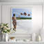 Model Walking On Beach Giclee Print by Pakchanian Kourken