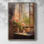 Reproduction encadrée FLORAL Series DCCL XXVI - bois massif-1177903875