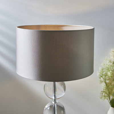 21cm H Polyester Drum Lamp Shade ( Uno )
