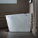 Auto Open/Close Tankless Smart Bidet Toilet with Auto Flush, Foot Sensor Function, Heated Seat,Dryer