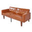 Canapé moderne futon convertible avec dossier divisé confort-1892431394