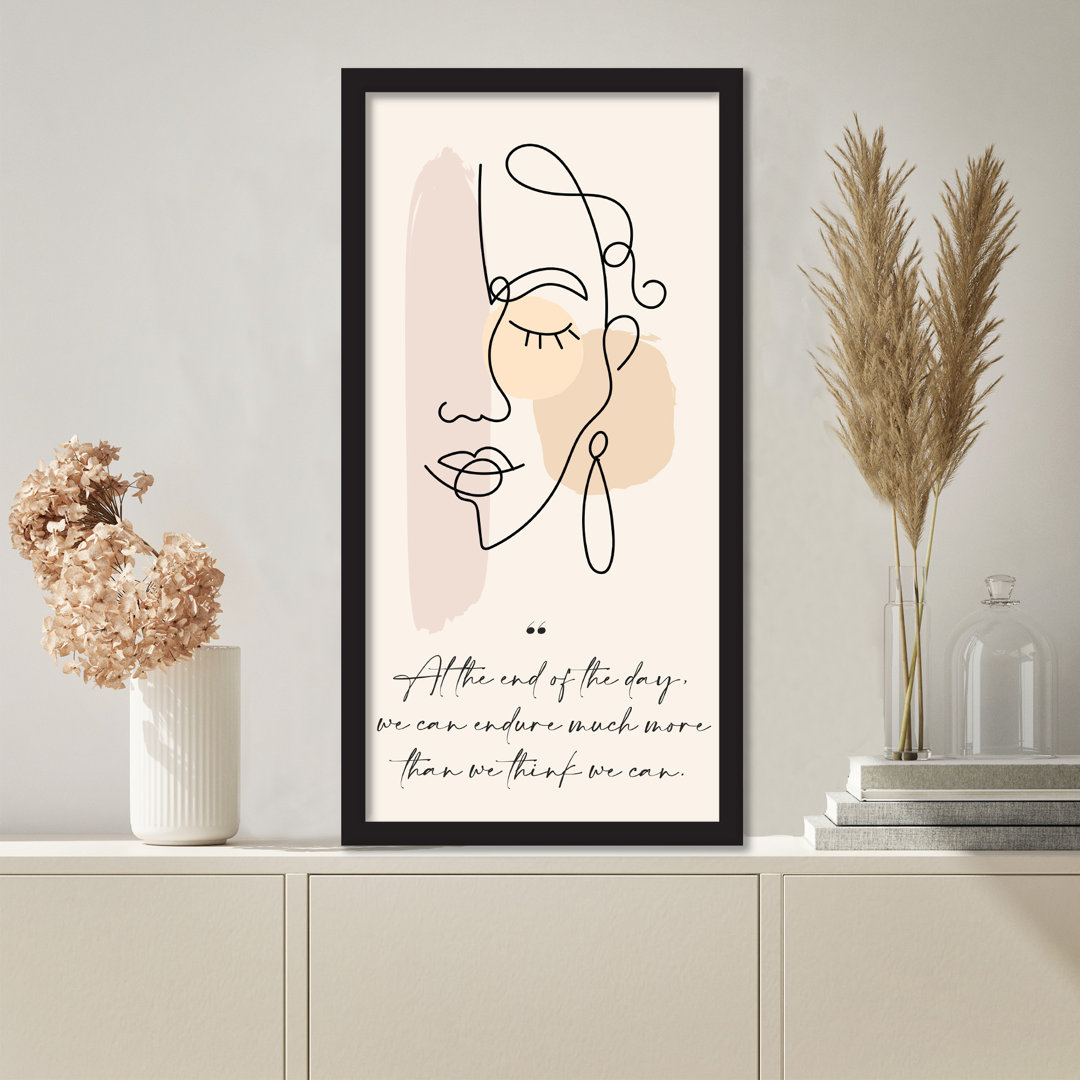 Mur Contour Mur Contour IX by Chichi Décor - Picture Frame Panoramic Trinx