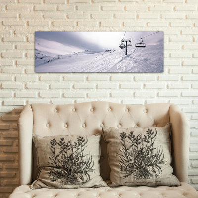 " Ski Lifts In A Ski Resort, Kitzbuhel Alps, Wildschonau, Kufstein, Tyrol, Austria " by Panoramic Images