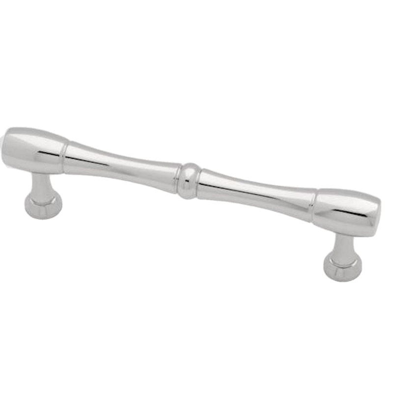 (Paquet de 5) Poignée traditionnelle en chrome poli de 3-3 / 4 po
