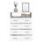 Amy-Lei 33'' W 4 - Drawer Dresser-277821756