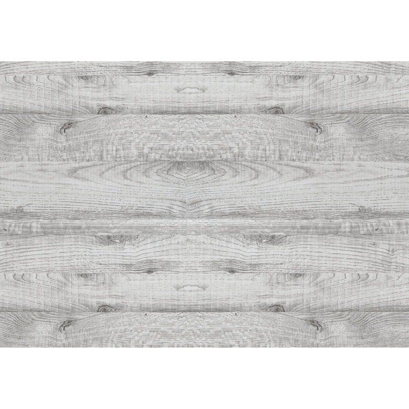 Table contemporaine à 3 tablettes avec stratifié gris et magnétisme en métal noir