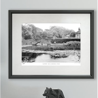 Alport, Mill Bridge C1960 - Single Picture Frame Print