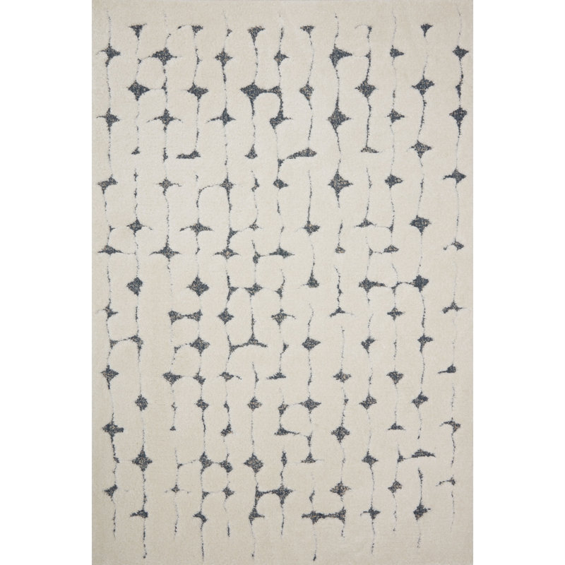 Tapis ivoire tissé à la machine Divers, Rectangle de 9 pi 6 po x 13 pi