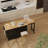 81.6" Kitchen Island With Storage, Kitchen Cabinet with Seating Area and Prower Outlet For Kitchen-1510263581