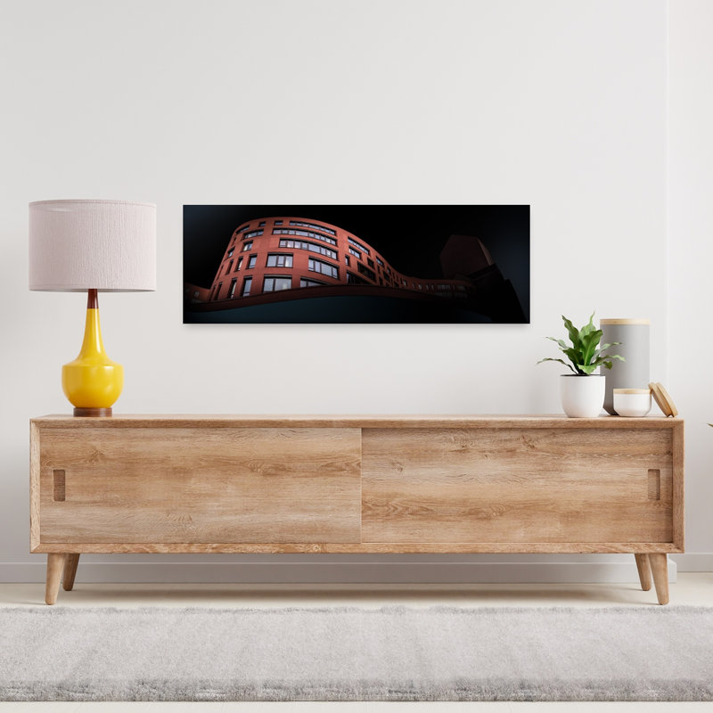 Art mural urbain contemporain, H 36 po x l 12 po