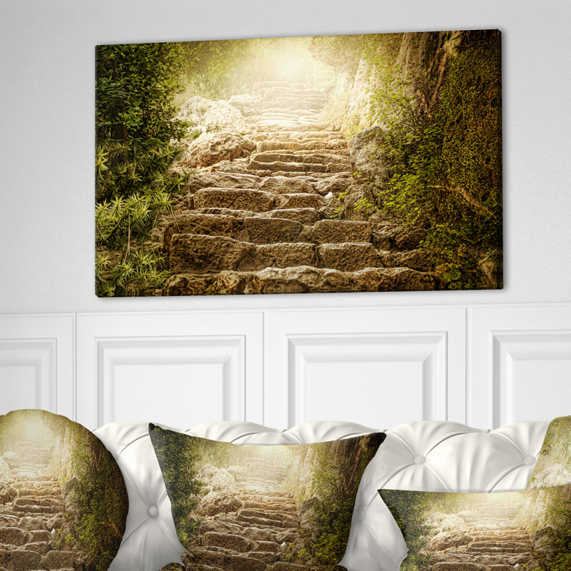 «Holy Light and Upstairs», reproduction de photo sur toile tendue, H 20 po x l 40 po x P 1po