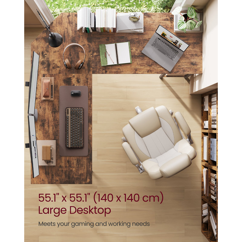 Vaillancourt L-Shape Desk