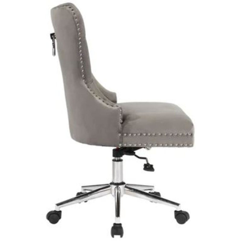 Chaise de bureau Engapnach, Gris