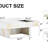 A Modern And Practical Coffee Table, In Imitation Marble Pattern-1291096347