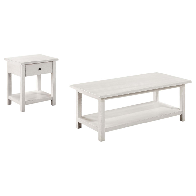 Ensemble de tables basses 2 pièces et 1 tiroir Castleton