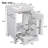 Single 20'' Bathroom Vanity With Ceramic Top-215838146