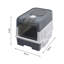 Clairan Plastic Enclosed Litter Box with Scoop