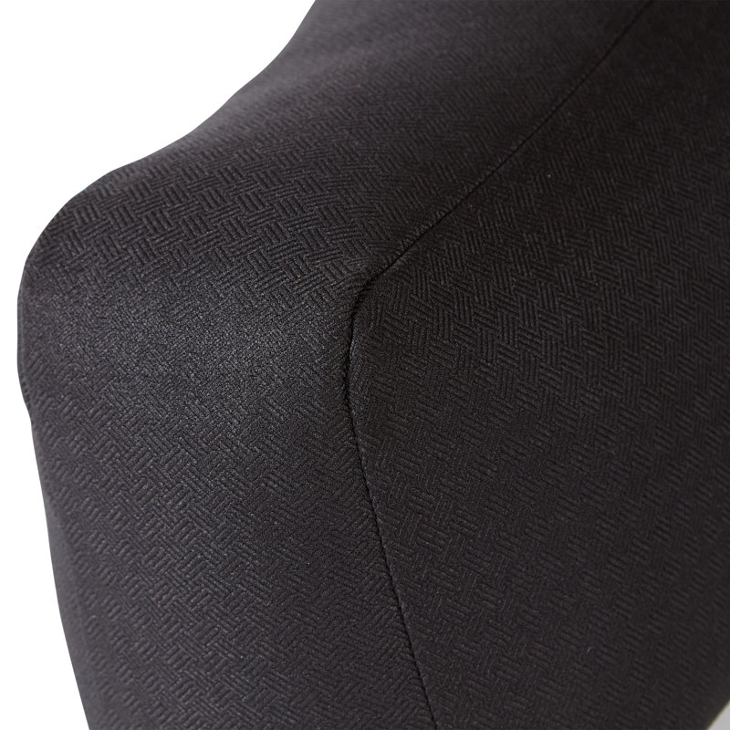  Polyester Bedrest Pilow, Black