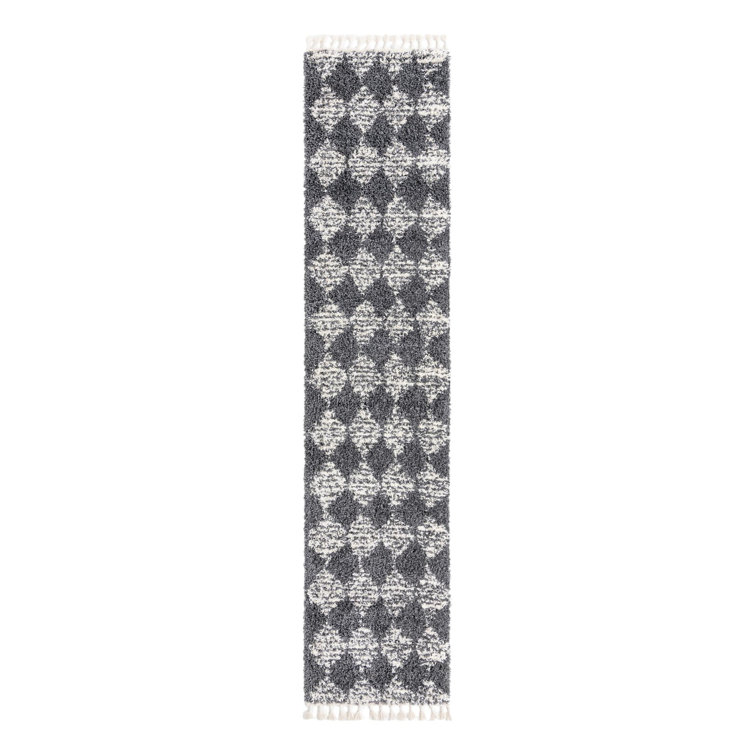 Serenity Shag Geometric Indoor Rug