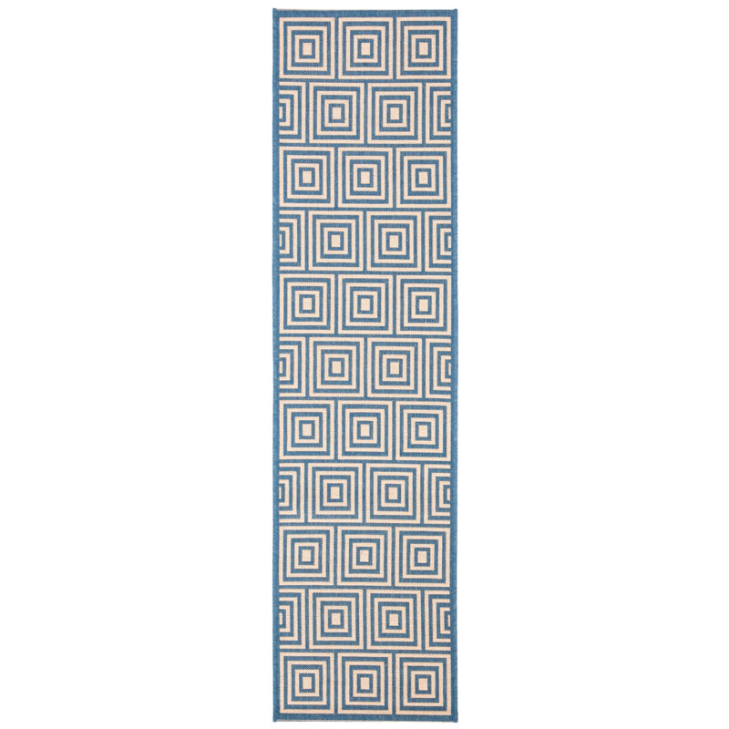 Tapis intérieur / extérieur Kelli 100 Performance, Tapis de couloir 2 pi x 8 pi