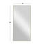 Miroir mural en bois avec un cadre fin et minimaliste-413346712-413346693